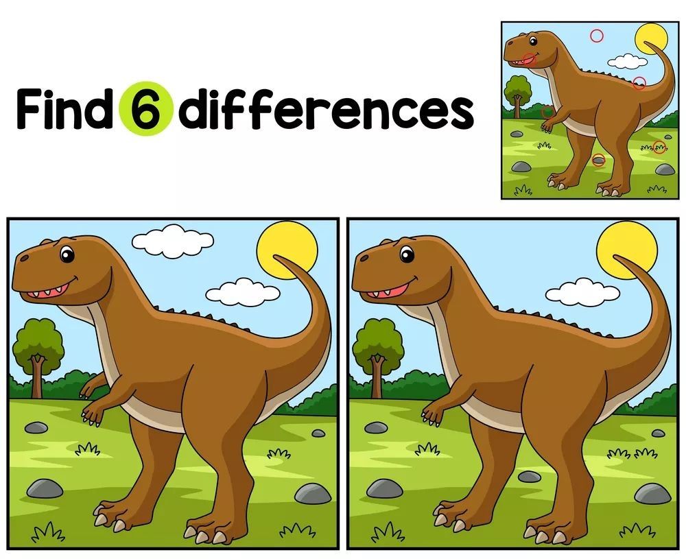 İki Resim Arasındaki 6 Farkı Bul