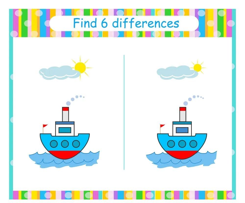 İki Resim Arasındaki 6 Farkı Bul