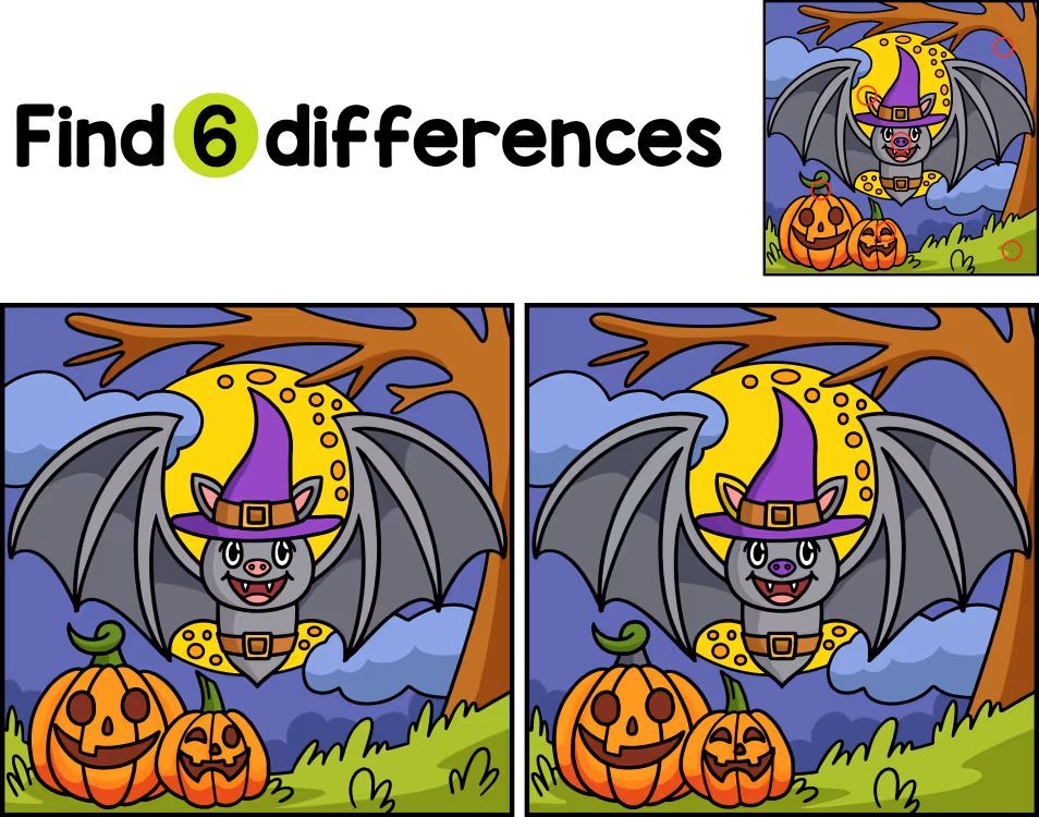 İki Resim Arasındaki 6 Farkı Bul