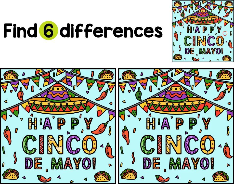 İki Resim Arasındaki 6 Farkı Bul