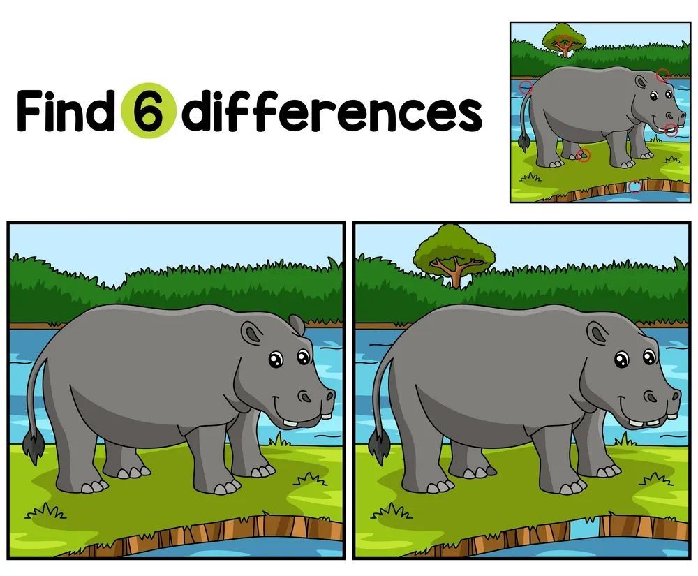 İki Resim Arasındaki 6 Farkı Bul