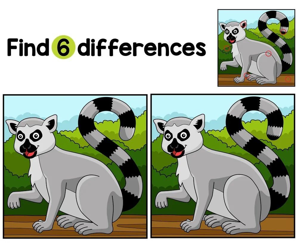 İki Resim Arasındaki 6 Farkı Bul