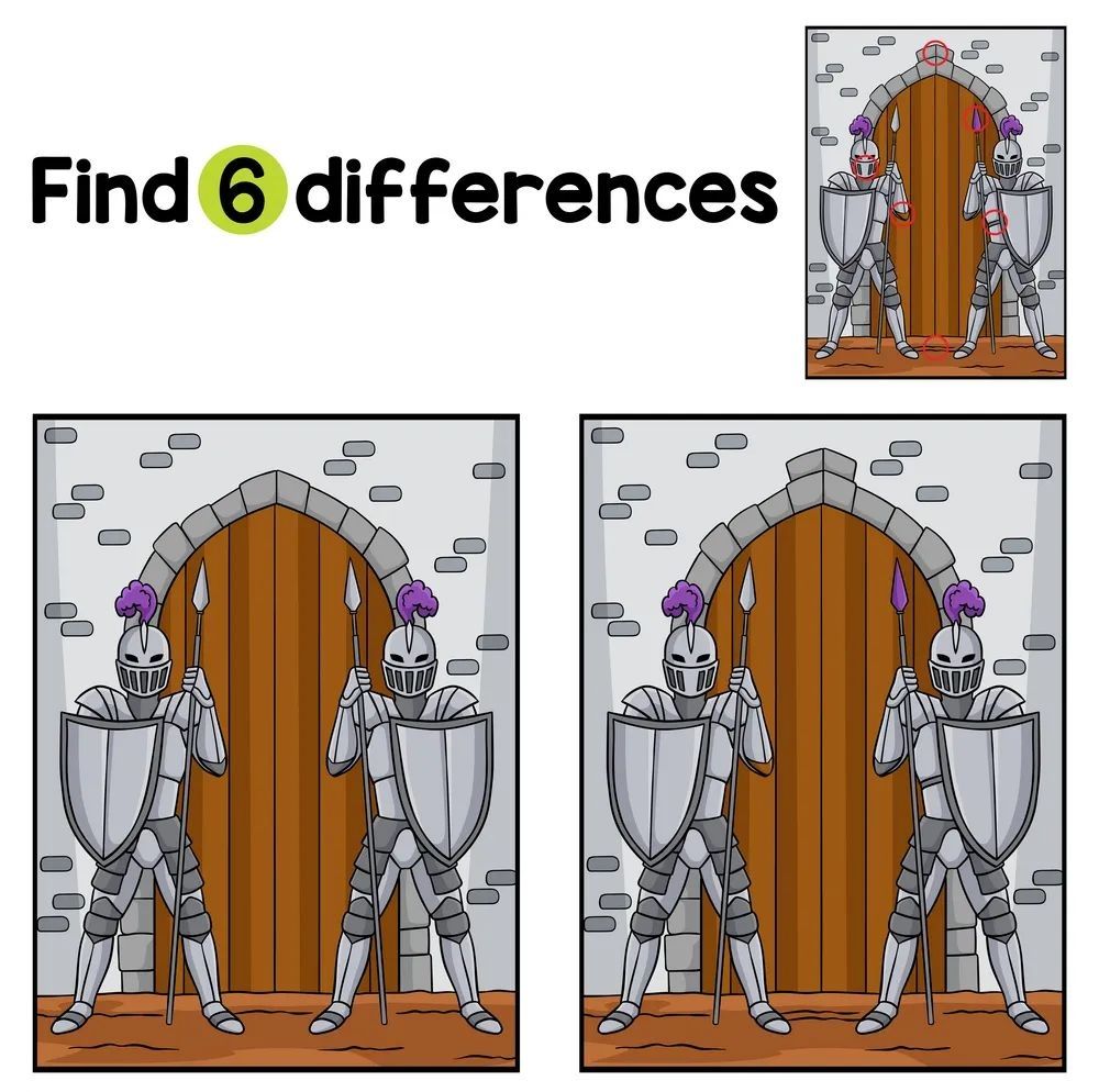 İki Resim Arasındaki 6 Farkı Bul