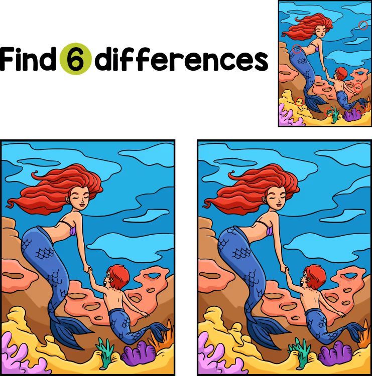İki Resim Arasındaki 6 Farkı Bul