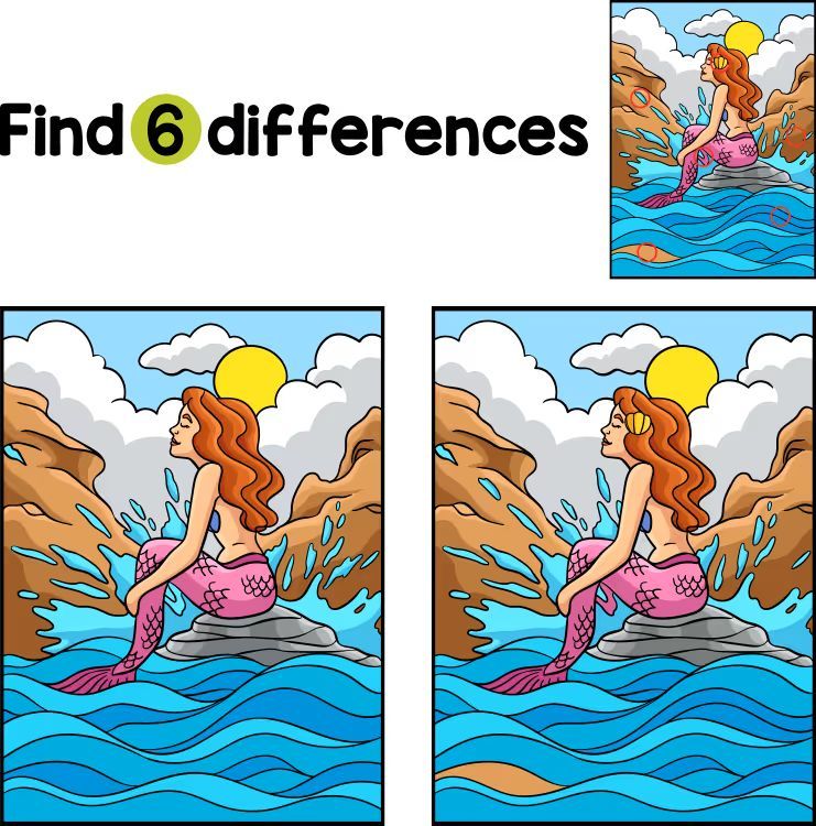 İki Resim Arasındaki 6 Farkı Bul