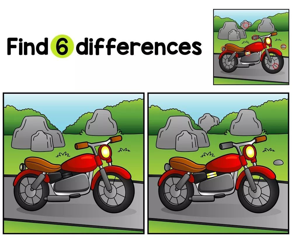 İki Resim Arasındaki 6 Farkı Bul