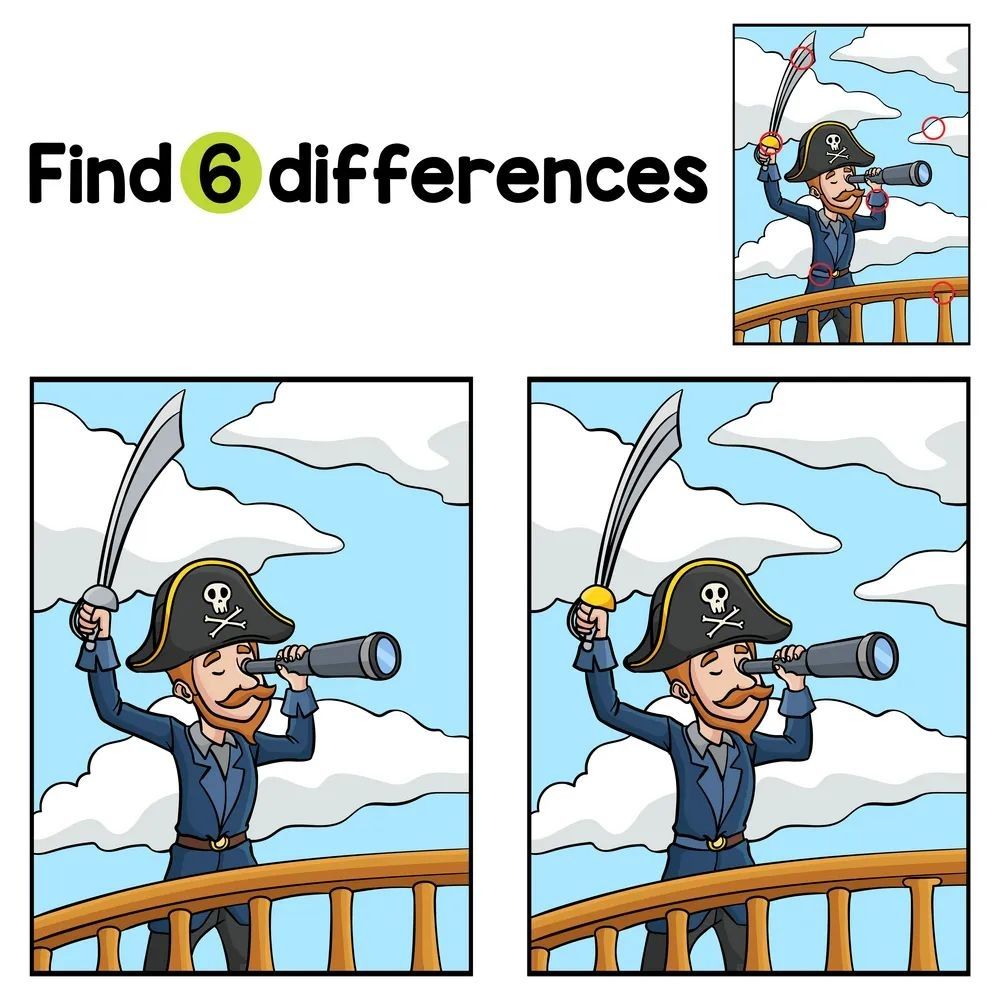 İki Resim Arasındaki 6 Farkı Bul