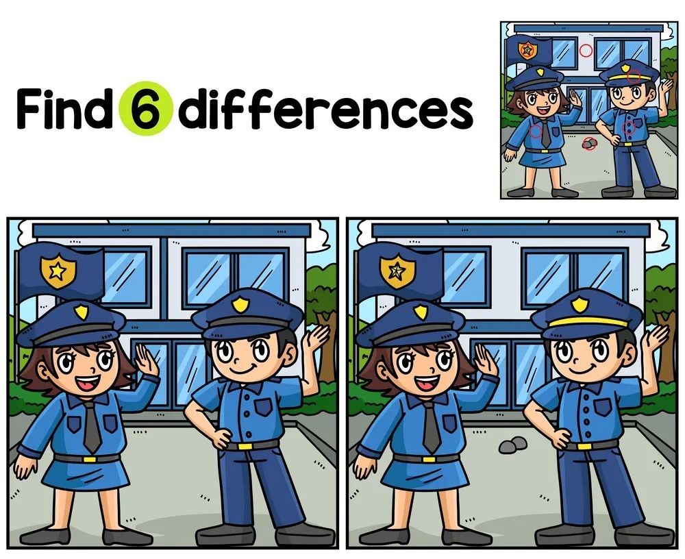 İki Resim Arasındaki 6 Farkı Bul