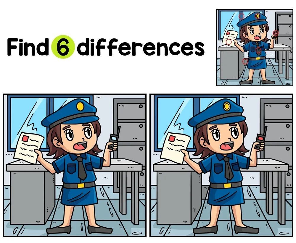 İki Resim Arasındaki 6 Farkı Bul