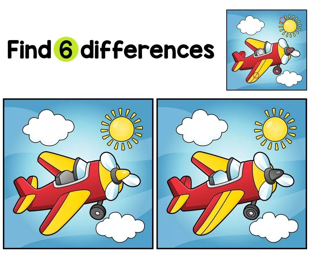İki Resim Arasındaki 6 Farkı Bul