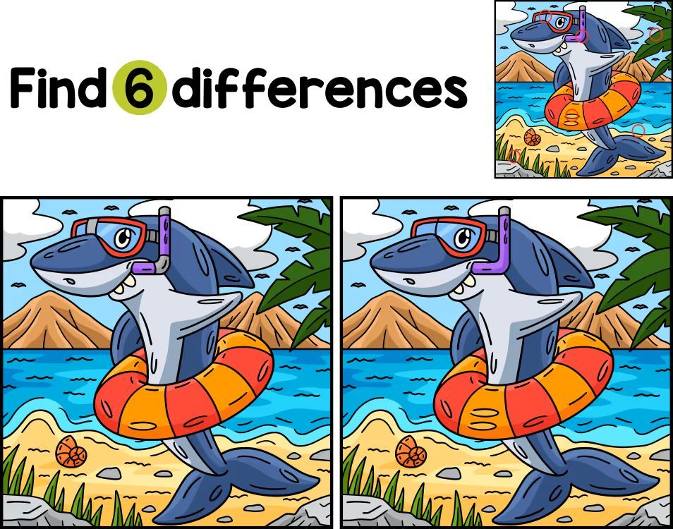 İki Resim Arasındaki 6 Farkı Bul