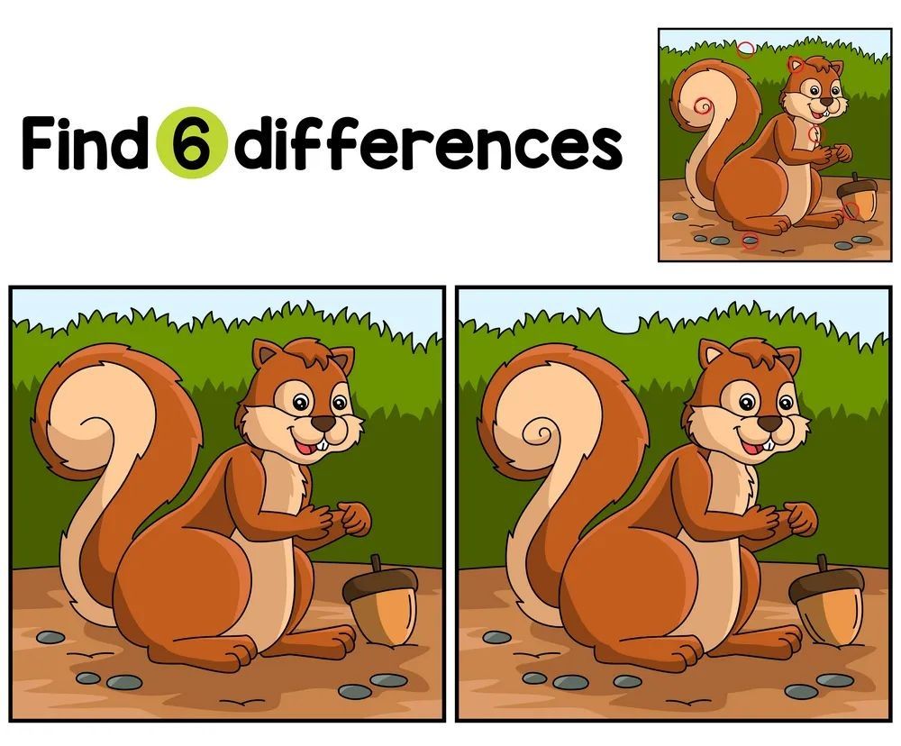 İki Resim Arasındaki 6 Farkı Bul