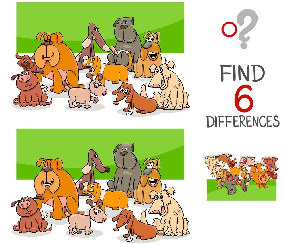 İki Resim Arasındaki 6 Farkı Bul