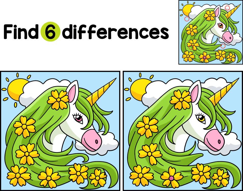 İki Resim Arasındaki 6 Farkı Bul