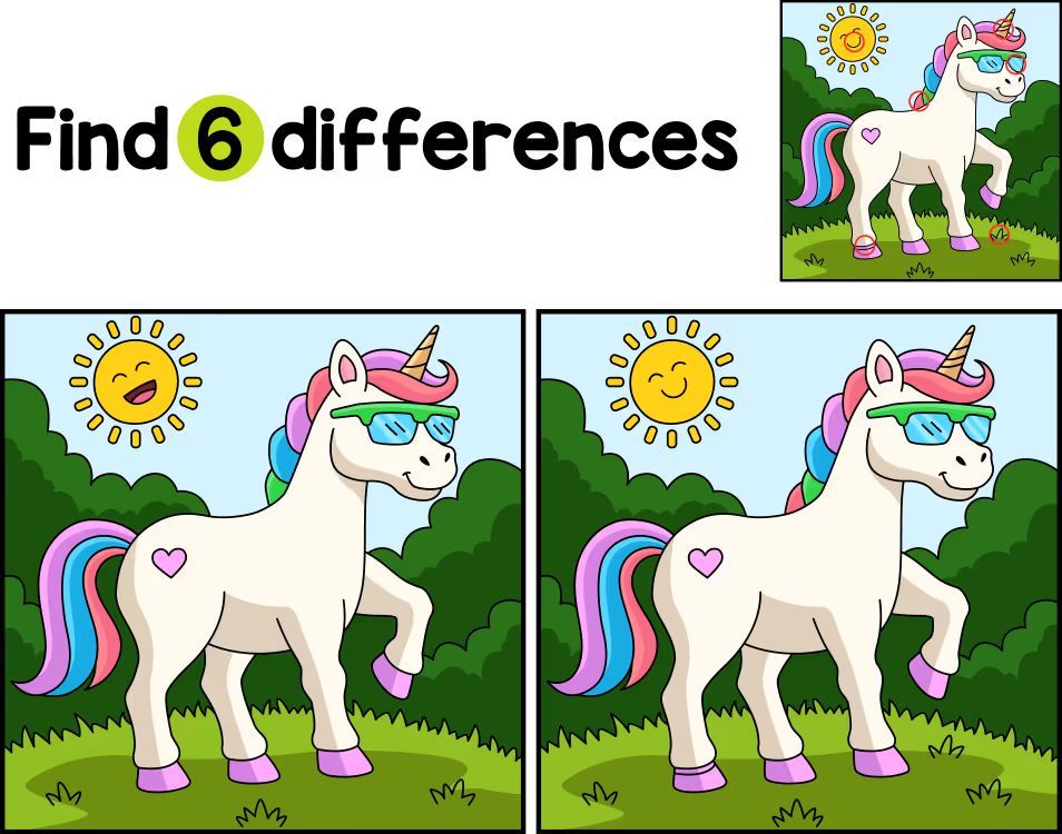 İki Resim Arasındaki 6 Farkı Bul