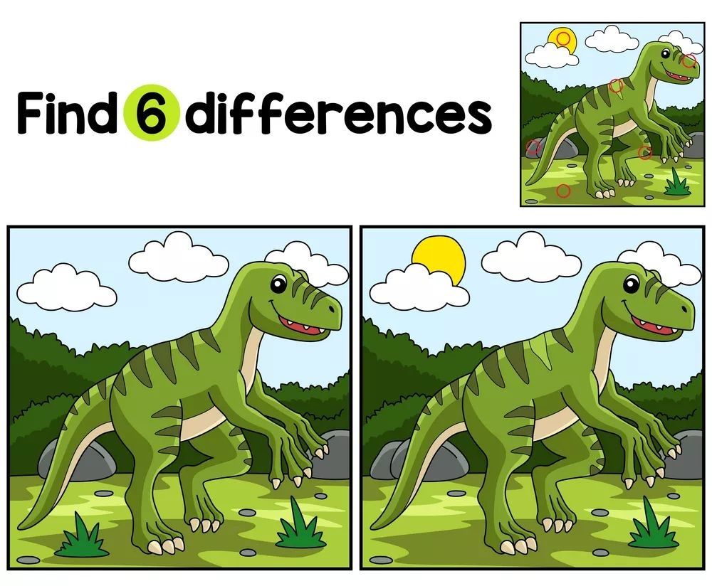 İki Resim Arasındaki 6 Farkı Bul