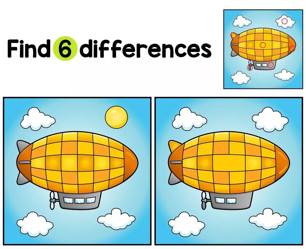 İki Resim Arasındaki 6 Farkı Bul