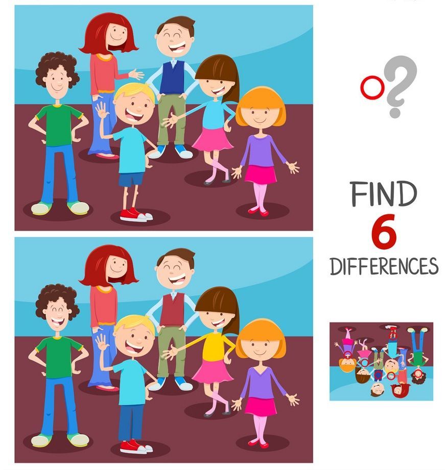 İki Resim Arasındaki 6 Farkı Bul