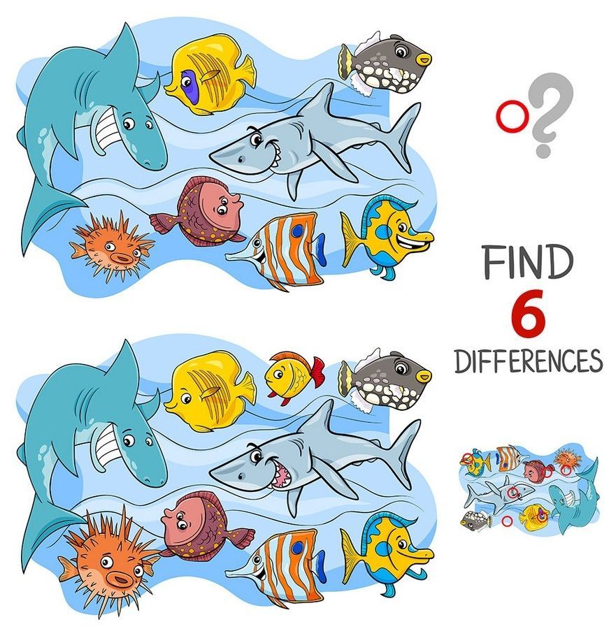 İki Resim Arasındaki 6 Farkı Bul