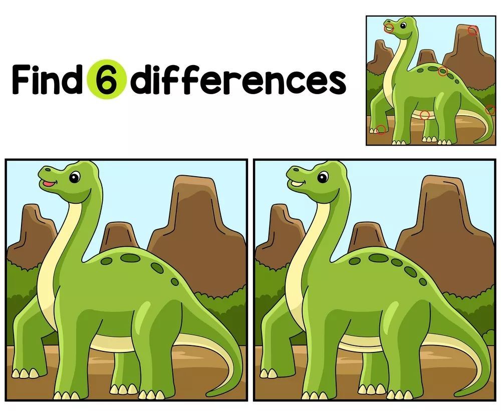 İki Resim Arasındaki 6 Farkı Bul