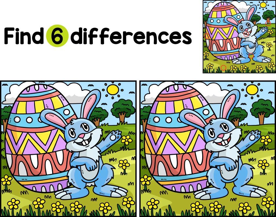 İki Resim Arasındaki 6 Farkı Bul