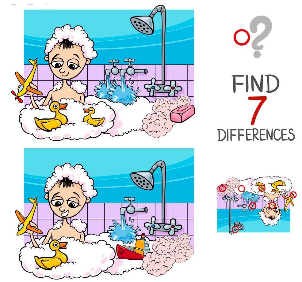 İki Resim Arasındaki 7 Farkı Bul