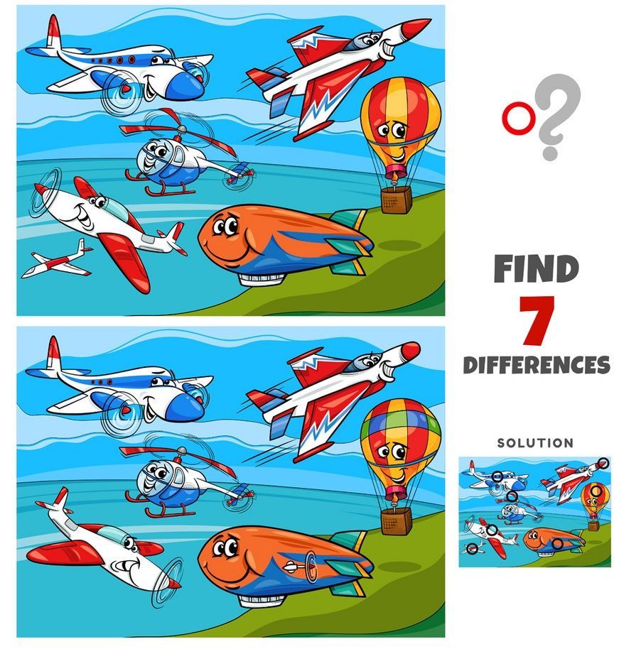 İki Resim Arasındaki 7 Farkı Bul