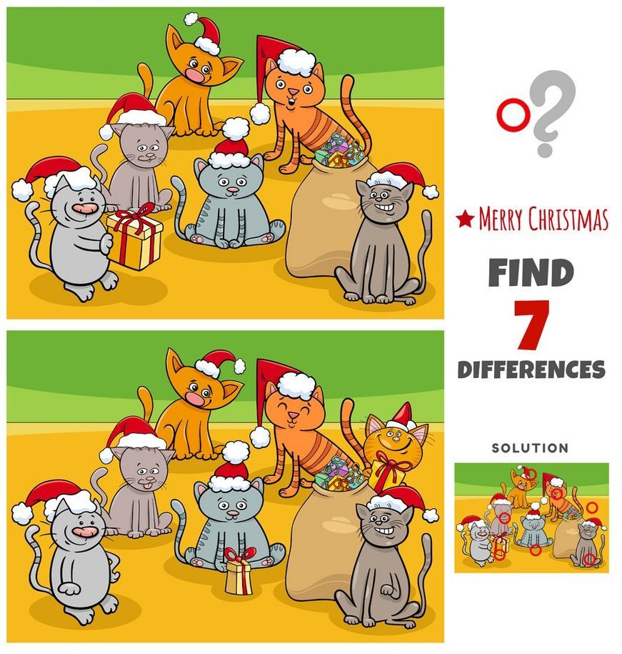 İki Resim Arasındaki 7 Farkı Bul