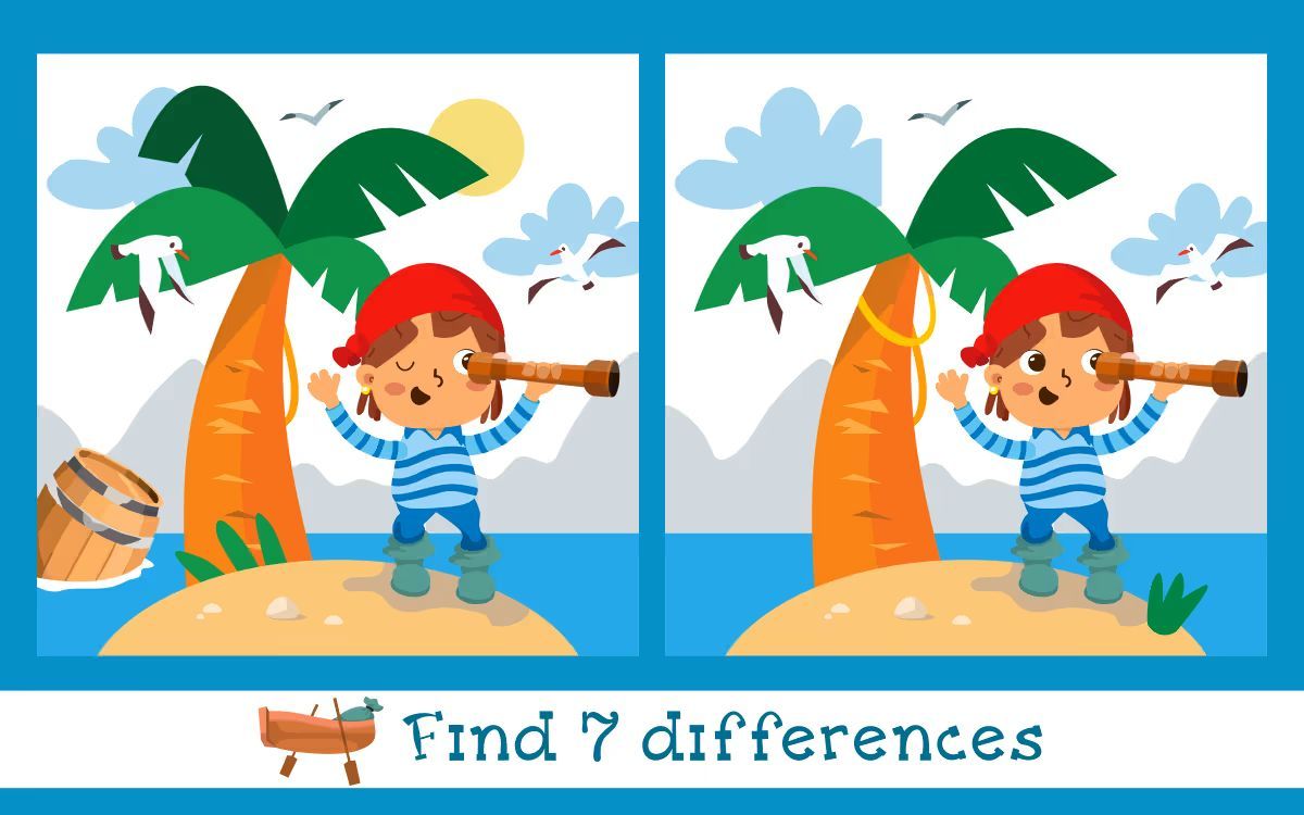 İki Resim Arasındaki 7 Farkı Bul
