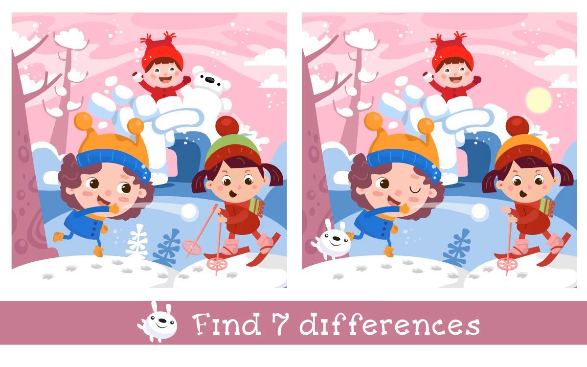 İki Resim Arasındaki 7 Farkı Bul