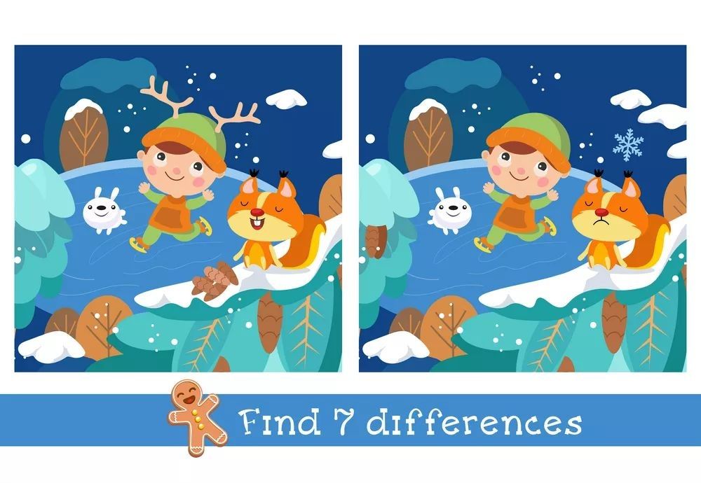 İki Resim Arasındaki 7 Farkı Bul