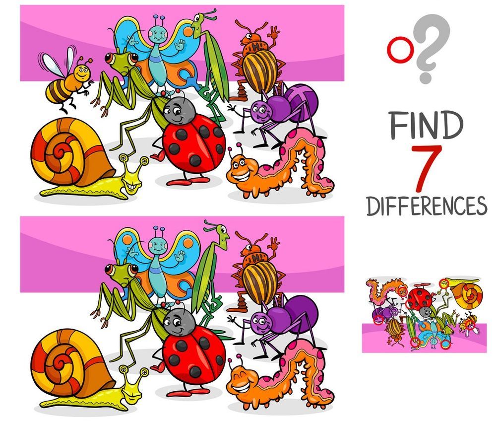 İki Resim Arasındaki 7 Farkı Bul