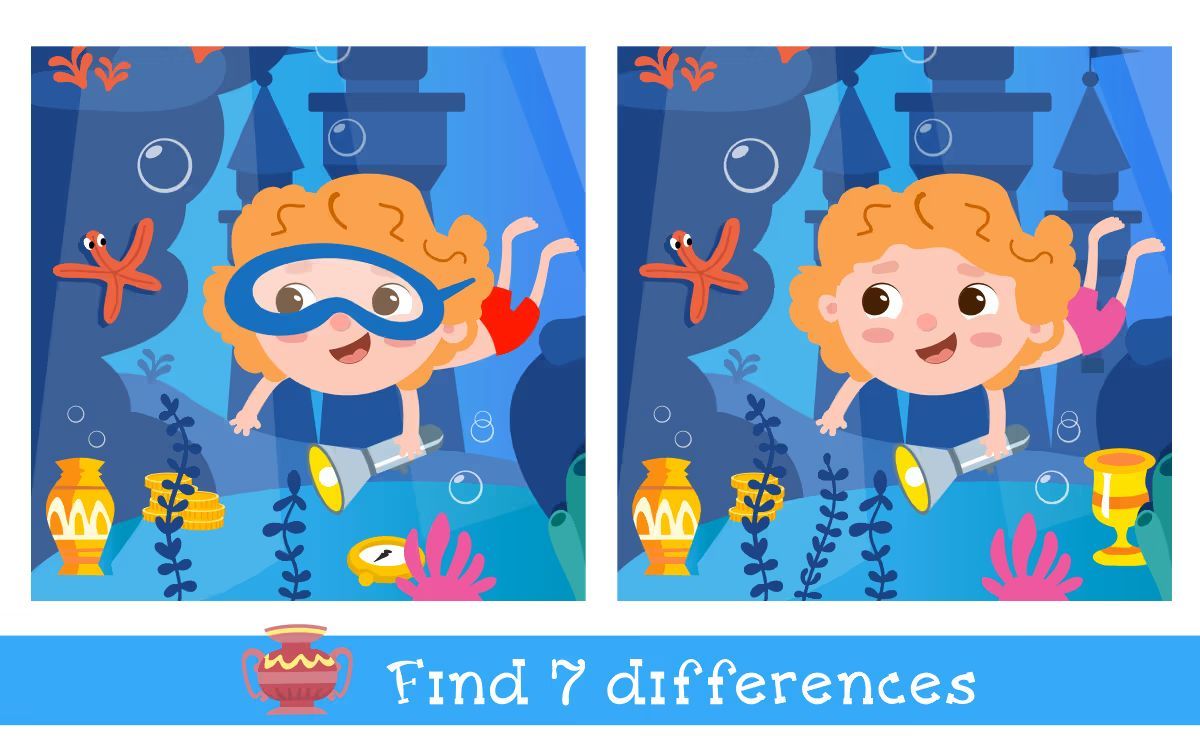 İki Resim Arasındaki 7 Farkı Bul