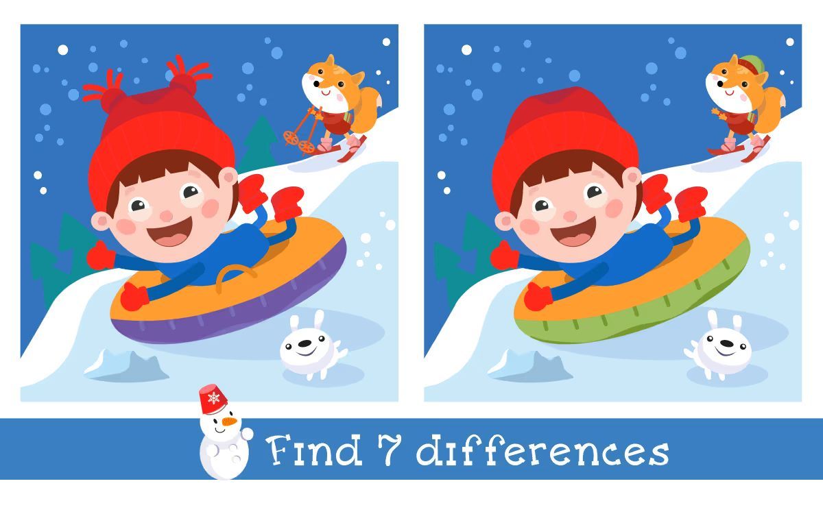 İki Resim Arasındaki 7 Farkı Bul