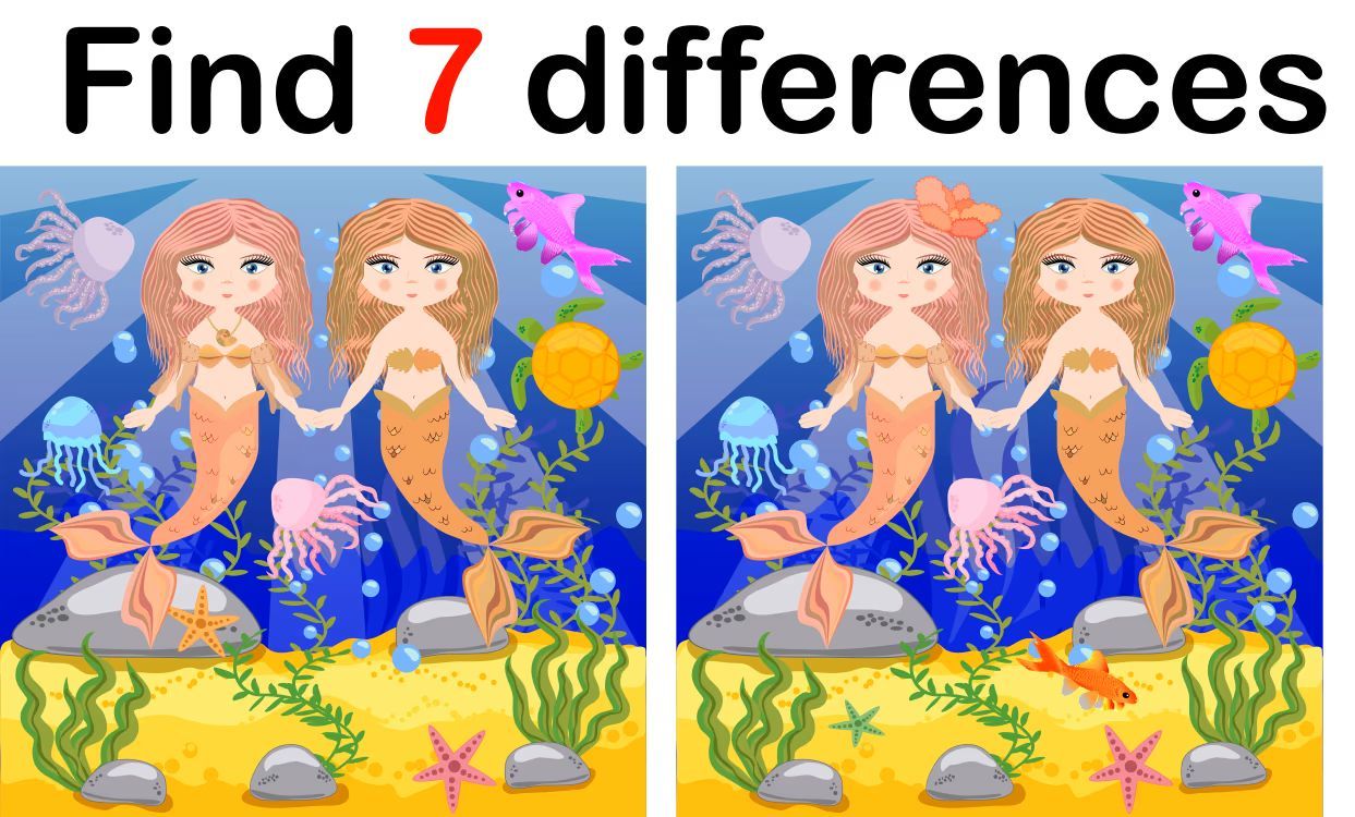 İki Resim Arasındaki 7 Farkı Bul