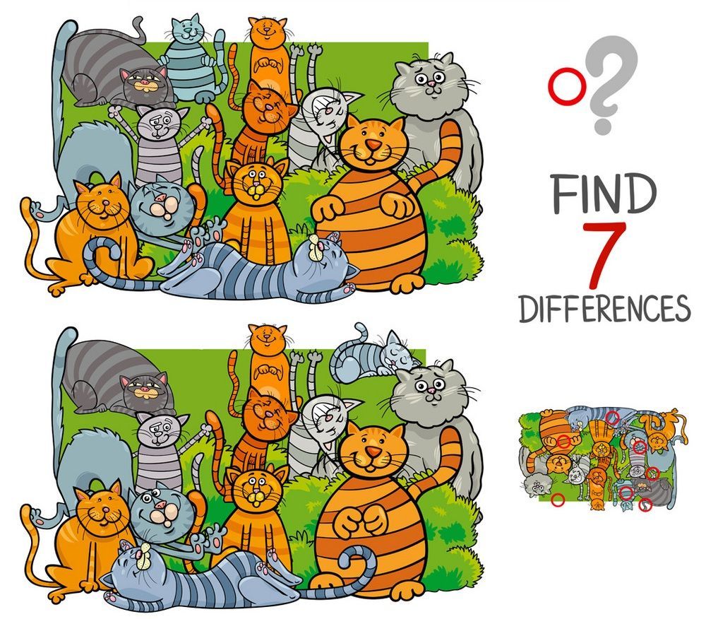 İki Resim Arasındaki 7 Farkı Bul