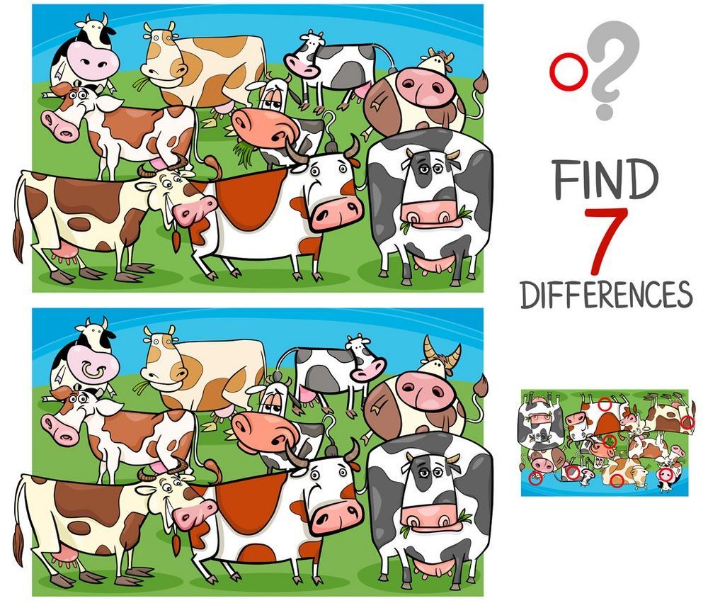 İki Resim Arasındaki 7 Farkı Bul