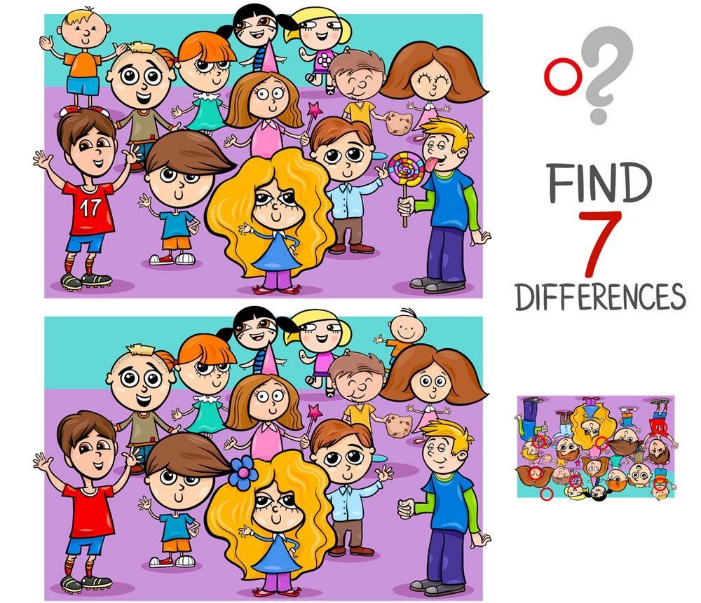 İki Resim Arasındaki 7 Farkı Bul