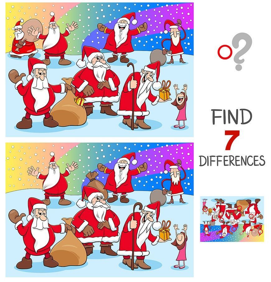 İki Resim Arasındaki 7 Farkı Bul