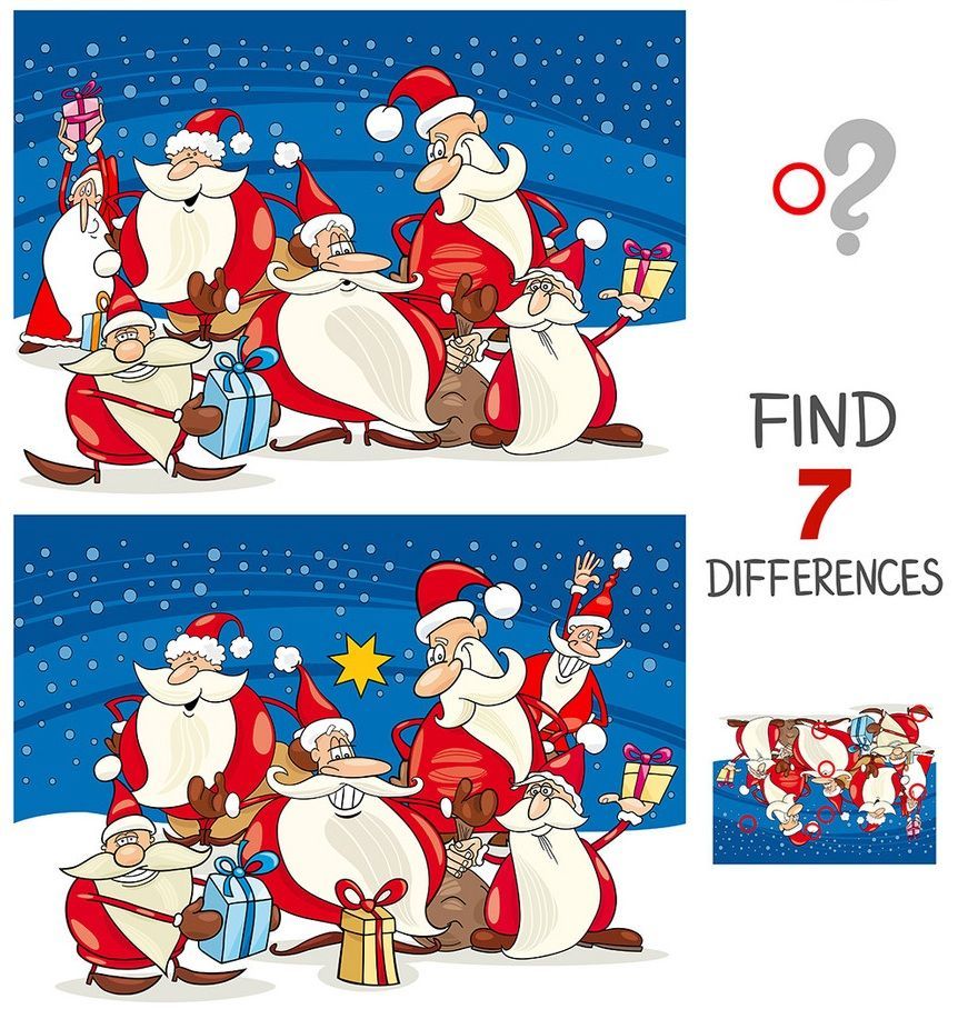 İki Resim Arasındaki 7 Farkı Bul