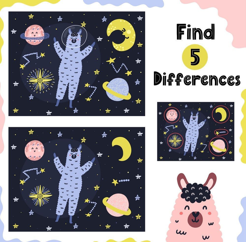 İki Resim Arasındaki 7 Farkı Bul