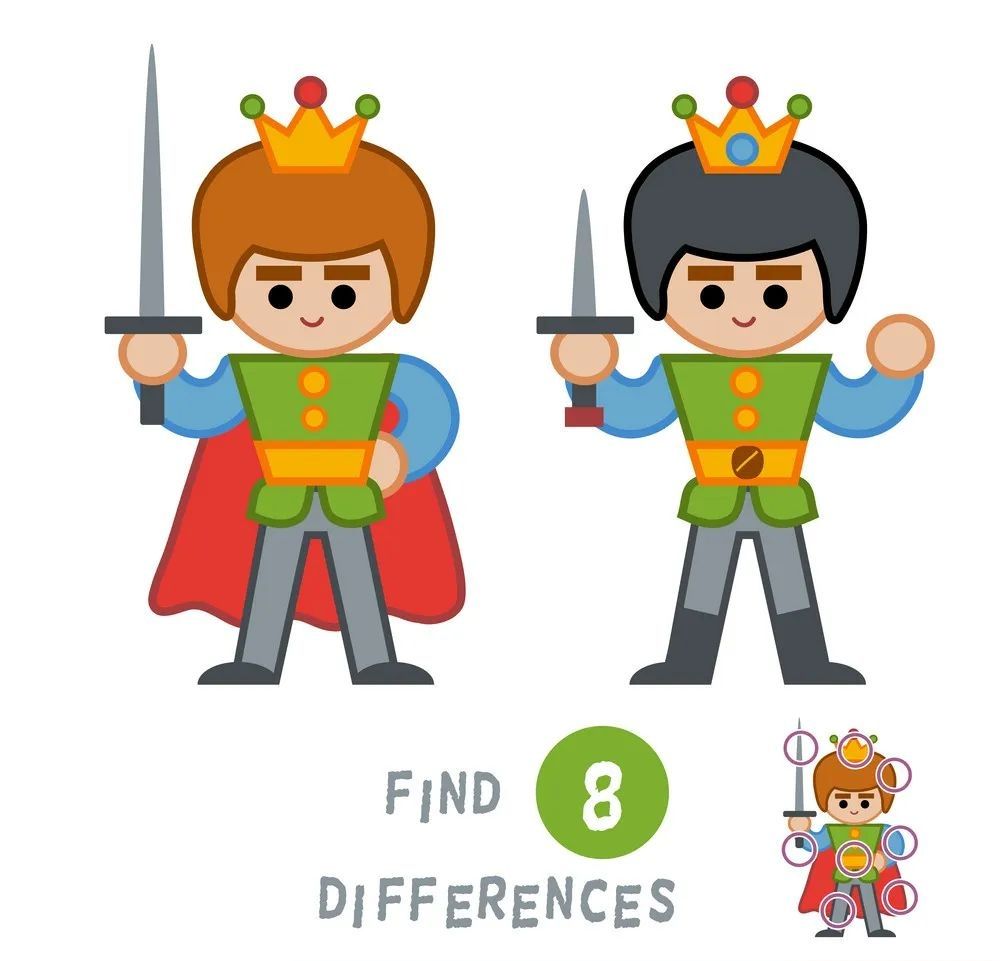 İki Resim Arasındaki 8 Farkı Bul