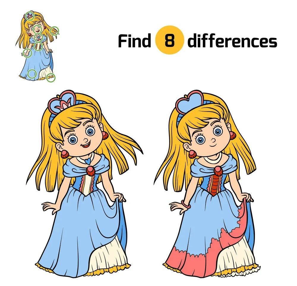 İki Resim Arasındaki 8 Farkı Bul