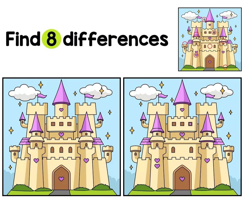 İki Resim Arasındaki 8 Farkı Bul