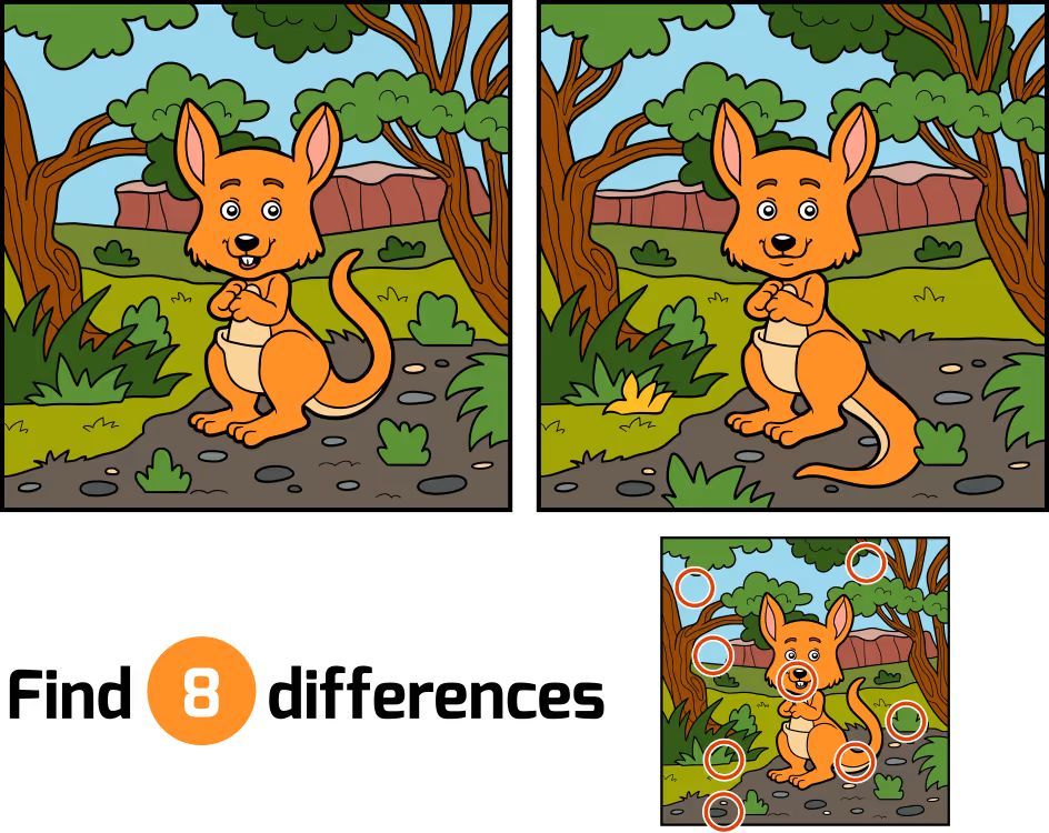 İki Resim Arasındaki 8 Farkı Bul