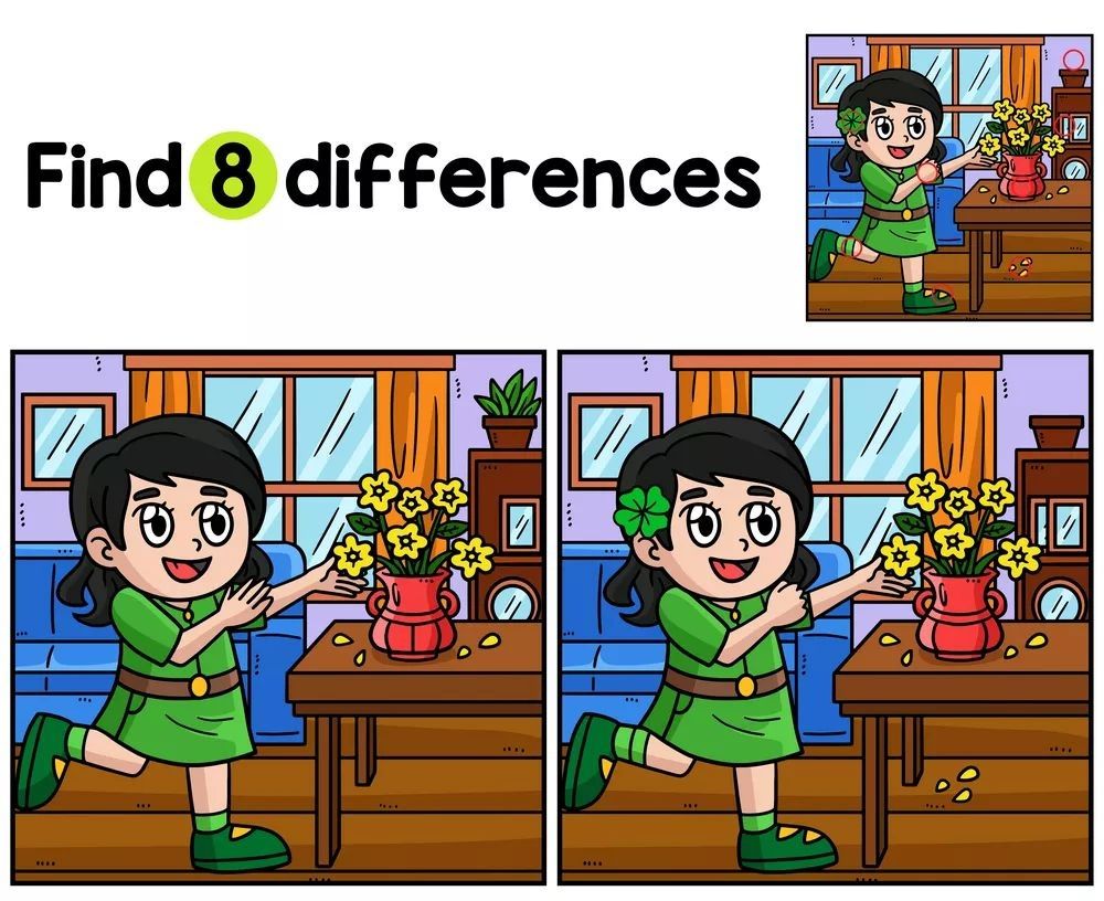 İki Resim Arasındaki 8 Farkı Bul