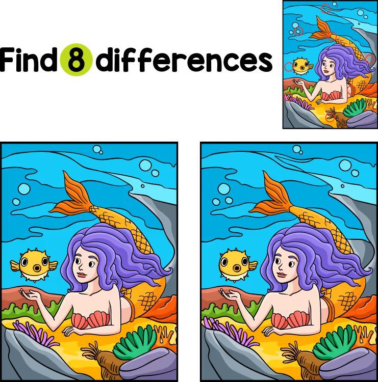 İki Resim Arasındaki 8 Farkı Bul