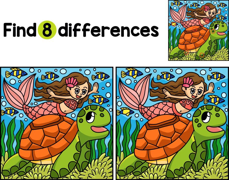 İki Resim Arasındaki 8 Farkı Bul