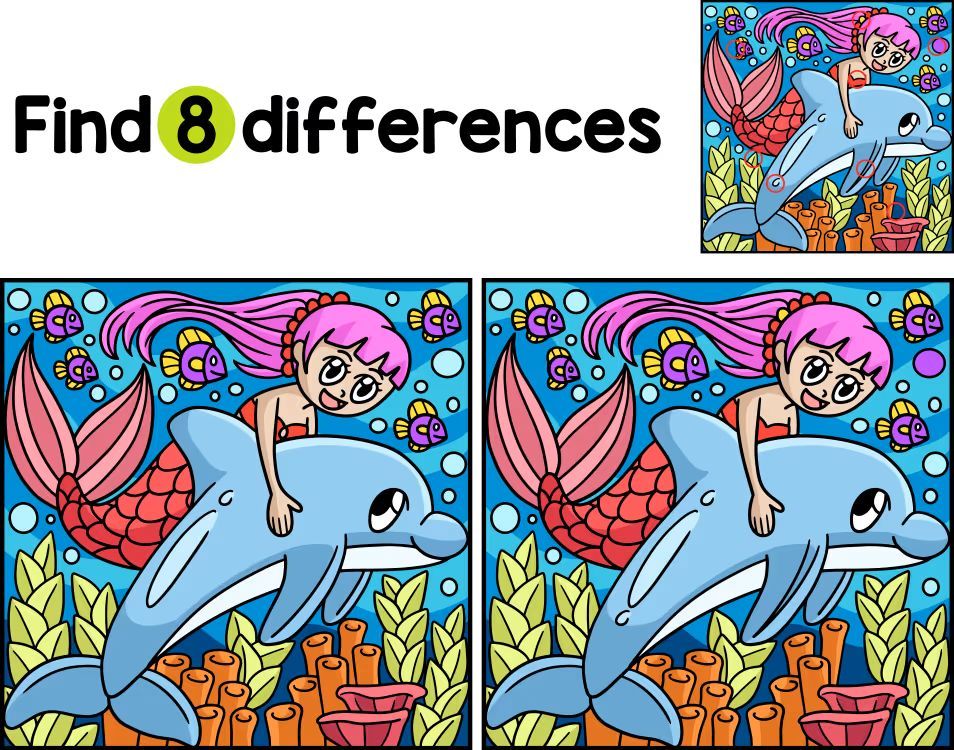 İki Resim Arasındaki 8 Farkı Bul