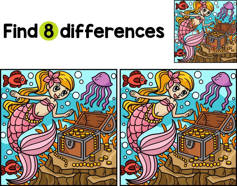 İki Resim Arasındaki 8 Farkı Bul